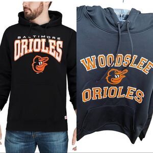 Men Woodslee Orioles black hoodie size S